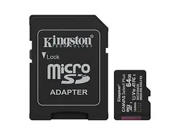 Карта пам'яті Kingston Canvas Select Plus Gen3 microSDXC + SD-Adapter 64 GB (SDCS3/64GB)