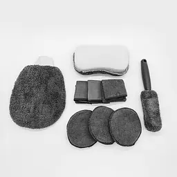 Набір для миття авто GREY LUXURY набір для догляду за автомобілем 10 предметів - мініатюра 2