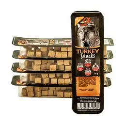 Напіввологі Ласощі з індички для собак Alpha Spirit DOG Snacks Turkey - мініатюра 3
