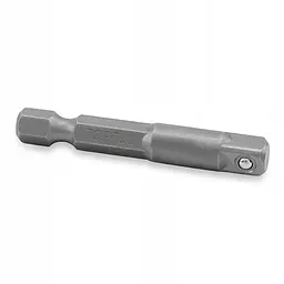 Перехідник для головок під шурупокрут Toptul 1/4"х1/4" L50 (6-гр.-квадрат) FPKA0808 - мініатюра 2
