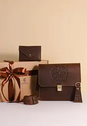 Жіночий подарунковий набір шкіряних аксесуарів Мюнхен - мініатюра 4