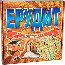Настільна гра Ерудит Strateg 870 Різнокольоровий shop (4820175990717)