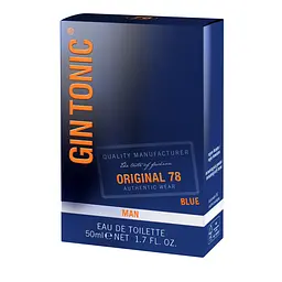 Туалетна вода для чоловіків Original 78 Blue Gin Tonic 50 мл - мініатюра 2
