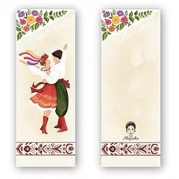 Закладки для книг Люцинка "Танець" 1 шт. (ЛК000000086) (2000000000086) - мініатюра 2