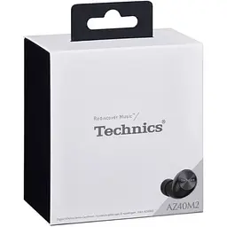 Бездротові навушники Technics EAH-AZ40M2 TWS Bluetooth стерео гарнітура чорна - мініатюра 7