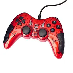Геймпад джойстик Voltronic DualShock U-900 USB 2.0 red (3327) - мініатюра 2