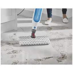Парова швабра Shark Klik'n'Flip Manual Steam Mop біло-синя (S6001EU) - мініатюра 7