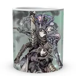 Кухоль GeekLand JoJo's Bizarre Adventure Неймовірні пригоди ДжоДжо:Гонка сталева куля JJSBR 06 330 мл білий - мініатюра 2
