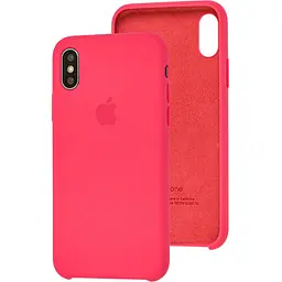 Чохол Silicone Case для Apple iPhone X/Xs Hibiscus AAA [88808] - мініатюра 2