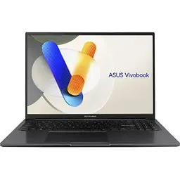 Ноутбук ASUS Vivobook 16 X1605VA з процесором Intel Core i9-13900H pana la 5.4 GHz, 16'' WUXGA, IPS, 16 GB DDR4 RAM, 1 TB SSD, Intel Iris X графікою, Windows 11 Pro, Indie чорний
