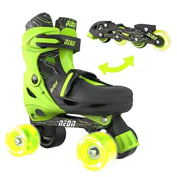 Ролики Neon Combo Skates Розмір 34-37 Салатовий - мініатюра 2