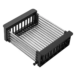 Кухонна мийка Kroner KRP Schwarze - 6350LHM PVD (3.0/1.0 мм) (CV031322) - мініатюра 7