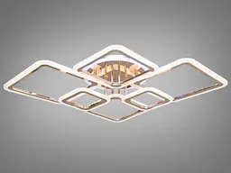 Люстра стельова LED Diasha A8160/6G, 150W, 3200K-6500K, акрил, сучасний стиль, диммер, RGB підсвітка - мініатюра 4