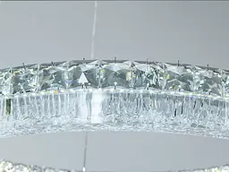 Підвісна LED-люстра Diasha MD6027/600HR для спальні, кухні та вітальні, 95 W, 61 см, 10-18 m2 - мініатюра 5