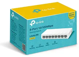 Комутатор TP-Link LS1008 (LS1008) - мініатюра 3