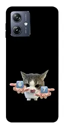 Чохол Demsky Six Seven cat для Motorola Moto G54