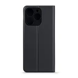 Чехол-книжка для Realme Note 70 4G, OneFold Case, черный, из экокожи (PU) и TPU, с магнитом, с подставкой и отделением для карт, трансформируется в подставку, противоударный, защита всего корпуса, ArmorStandart (ARM83918) - мініатюра 2