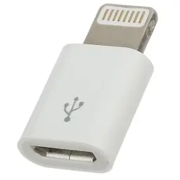 Перехідник PowerPlant Apple Lightning 8-pin to Micro USB (DV00DV4047)