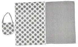 Набір рушників Soho 40x60см Snow Grey 2 шт pbe0050680 - мініатюра 3