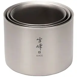 Кружка Snow Peak TW-126 Ti-Double M400 Stacking Mug 400 мл - мініатюра 3