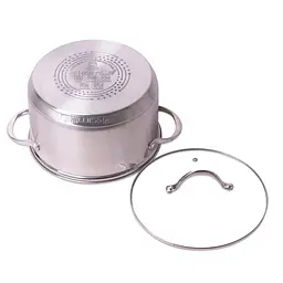 Каструля Kamille, з кришкою, індукція, 6,5 л (KM-4724S) - мініатюра 2