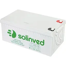 Акумулятор Solinved GEL 12V (12V/200Ah/2400Wh) (SLG200-12) [114110] - мініатюра 3