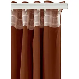 Штори на кухню та в кімнату Cosas Cinnamon 180х250 см 2 шт кориця (Curtains_46Cinnamon_DUK_180x250) - мініатюра 7