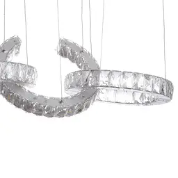 Люстра підвісна Brille кришталева LED 70W WW+NW+CW CH (BL-365S/3) - мініатюра 2