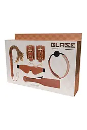 Набір Dreamtoys Blaze Elite BDSM Set 5 шт. коричневий - мініатюра 3