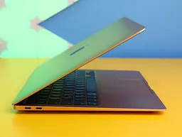 Ноутбук Apple MacBook Air 13" M1 Retina Gold Late 2020 (MGND3) Б/В [163478] - мініатюра 3