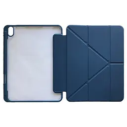 Чохол Smart Case Clear+stylus для Apple iPad Air 4 10.9/Air 5 10.9 синій - мініатюра 5