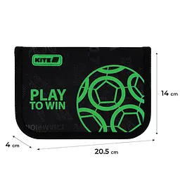 Пенал Kite Play&Win чорний (K25-621-2) - мініатюра 3