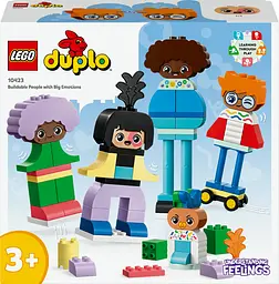 Конструктор LEGO DUPLO Конструктор людей із сильними емоціями 71 деталь (10423) - мініатюра 9