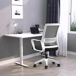 Офісне крісло Hanert Vision Black/White - мініатюра 2