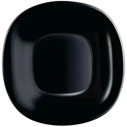 Тарілка десертна Luminarc Carine Black квадратна 19 см (L9816)