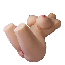 Реалістичний мастурбатор Crazy Bull Tiffany Vagina Anal (тілесний) - мініатюра 9