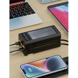 Power Bank 7GO GPW-01, ємність 50000 mAh, сонячна зарядка, швидка зарядка PD 22.5 W - мініатюра 3