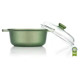Каструля з кришкою Risoli Dr.Green 24 см (00097DR/24GS) - мініатюра 2
