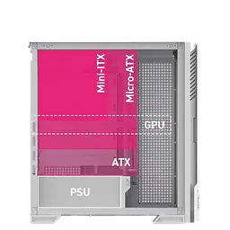 Корпус MSI MPG Velox 300R AirFlow PZ ARGB White - мініатюра 5