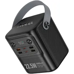 Зовнішній акумулятор Hoco J152 Balance 80000mAh 22.5W Black (652094) [155754] - мініатюра 5
