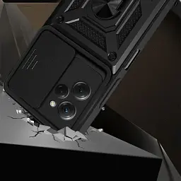 Панель BeCover Military для Poco X5 Pro 5G Black (709114) - мініатюра 4