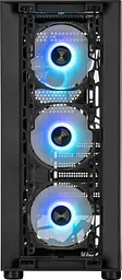 Корпус Prologix Glower GM-07RBA Black - мініатюра 6