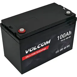 Акумулятор Rebel AGM Volcom 12V 100Ah VRLA - мініатюра 2