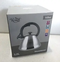 Чайник зі свистком Krauff 26-298-002 Silber 3 л. - мініатюра 6