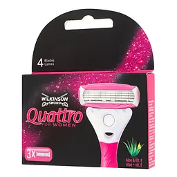 Змінні картриджі для гоління Wilkinson Sword Quattro, 3 шт. - мініатюра 2