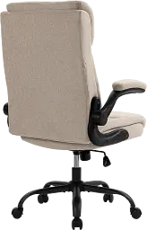 Офісне крісло GT Racer бежеве (B-3021 Fabric Beige) - мініатюра 3