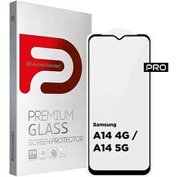 Скло захисне Armorstandart Pro Samsung A14 4G / A14 5G Black (ARM66206)