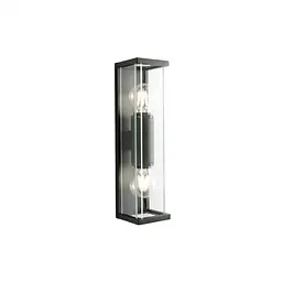 Бра вуличне VITRA AP E27 2X15W IP54 BK (5.1.1) Redo 9105