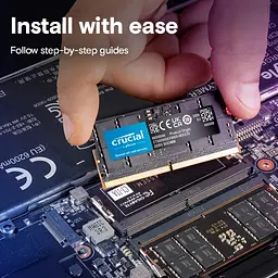 Модуль пам'яті для ноутбука SoDIMM DDR5 8GB 5600 MHz Micron (CT8G56C46S5T) - мініатюра 6
