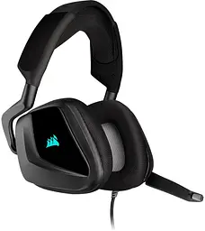Гарнiтура Corsair Void RGB Elite USB Premium Gaming Headset with 7.1 Surround Sound Carbon (CA-9011203-EU)